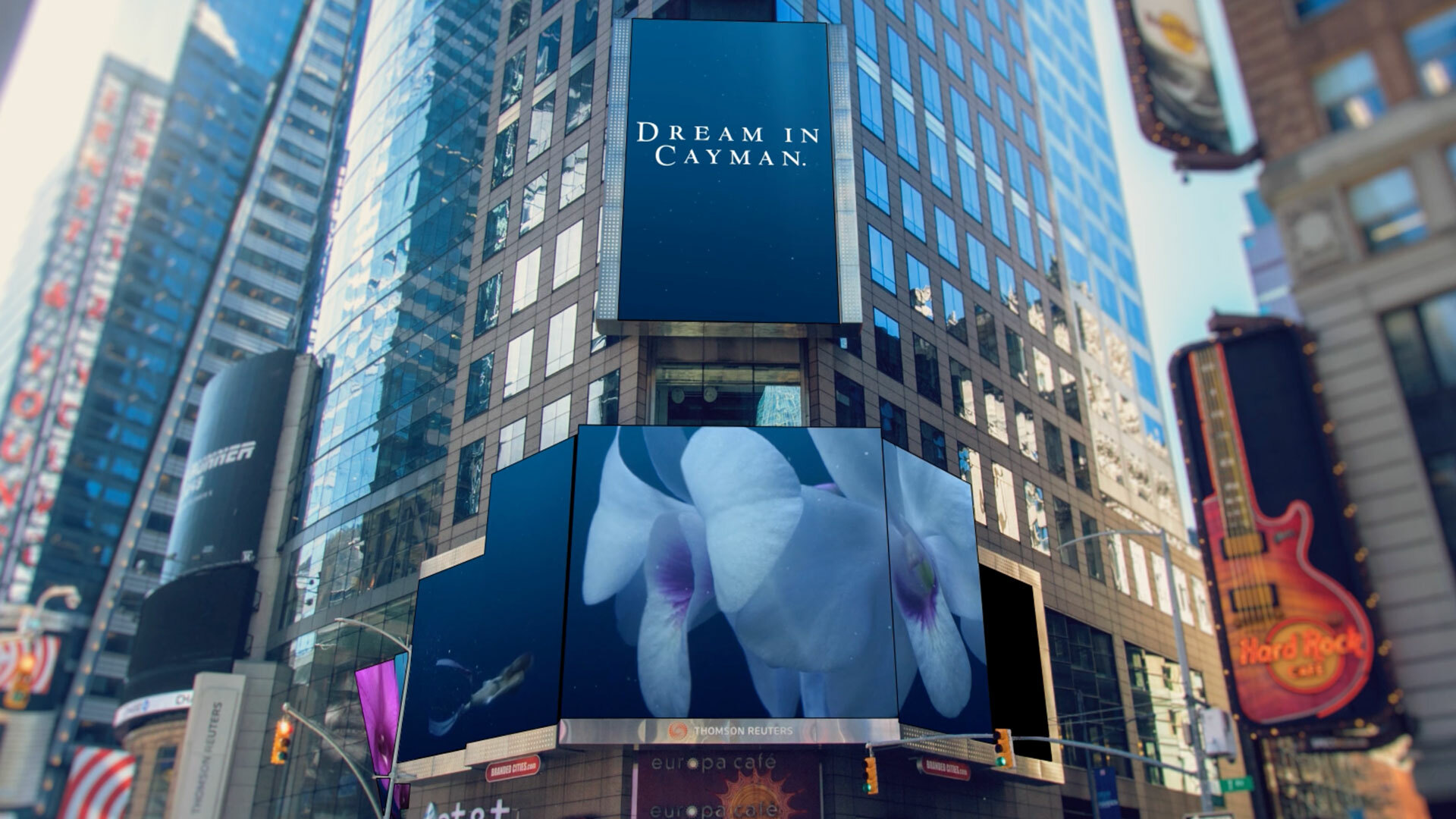 Cayman Times Square Billboard